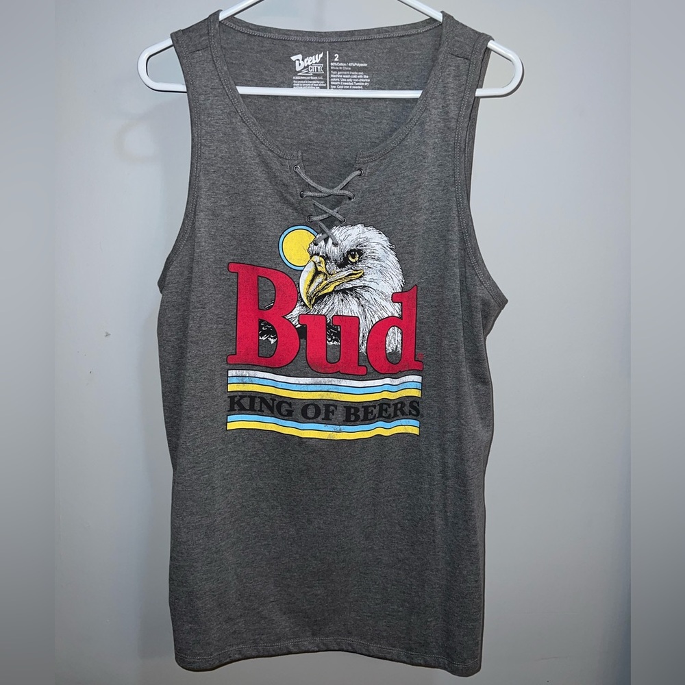 Torrid Budweiser sleeveless top BNWT